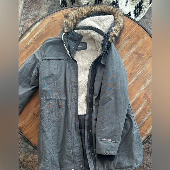 Eddie Bauer Gray Winter Coat - Picture 1 of 3